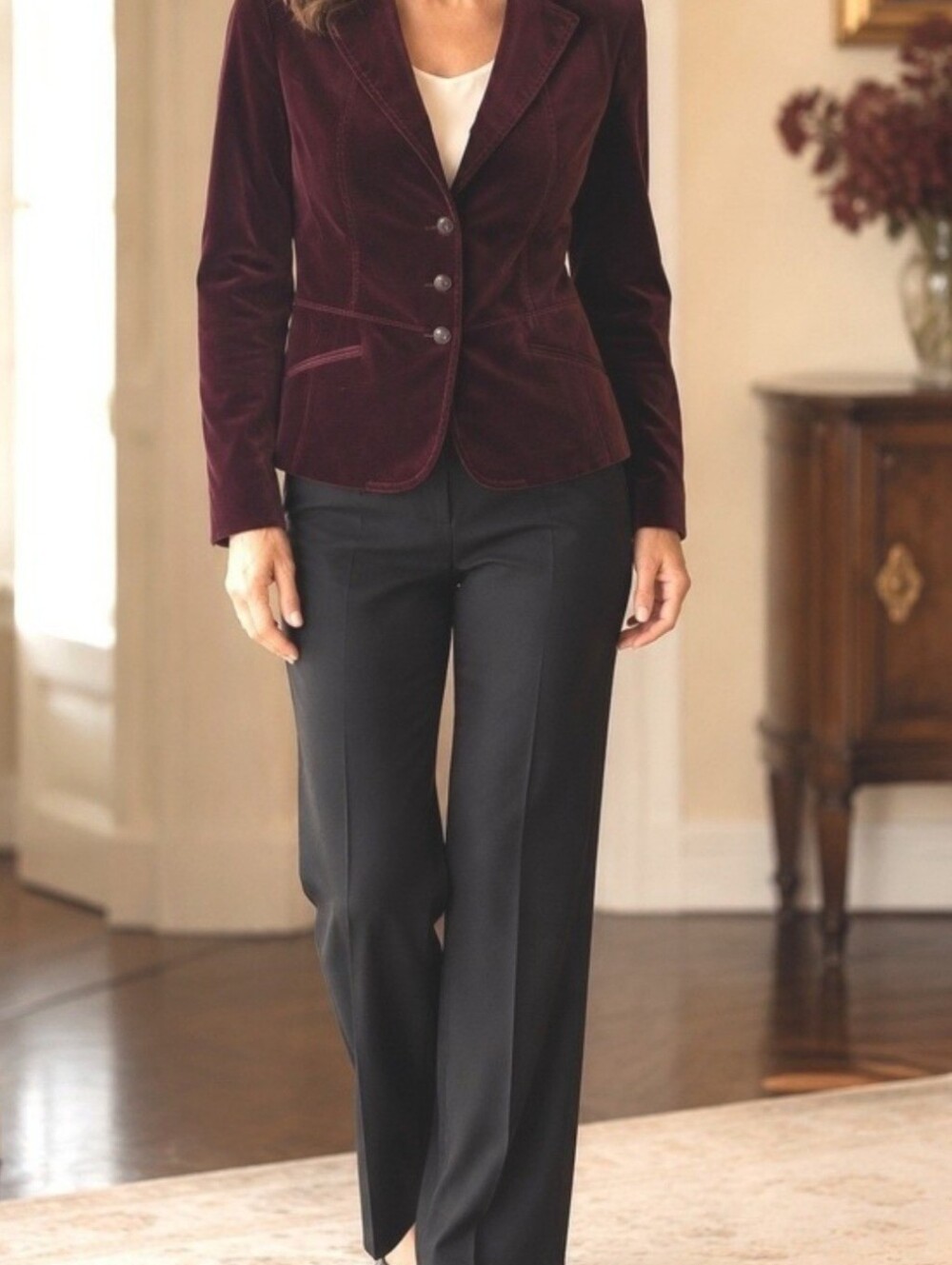 Talbots Velvet Blazer